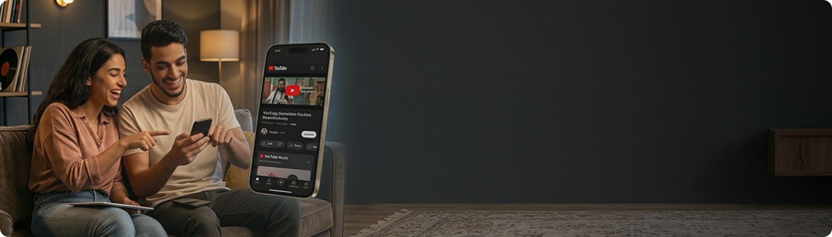 استمتع بدون إعلانات مع YouTube Premium